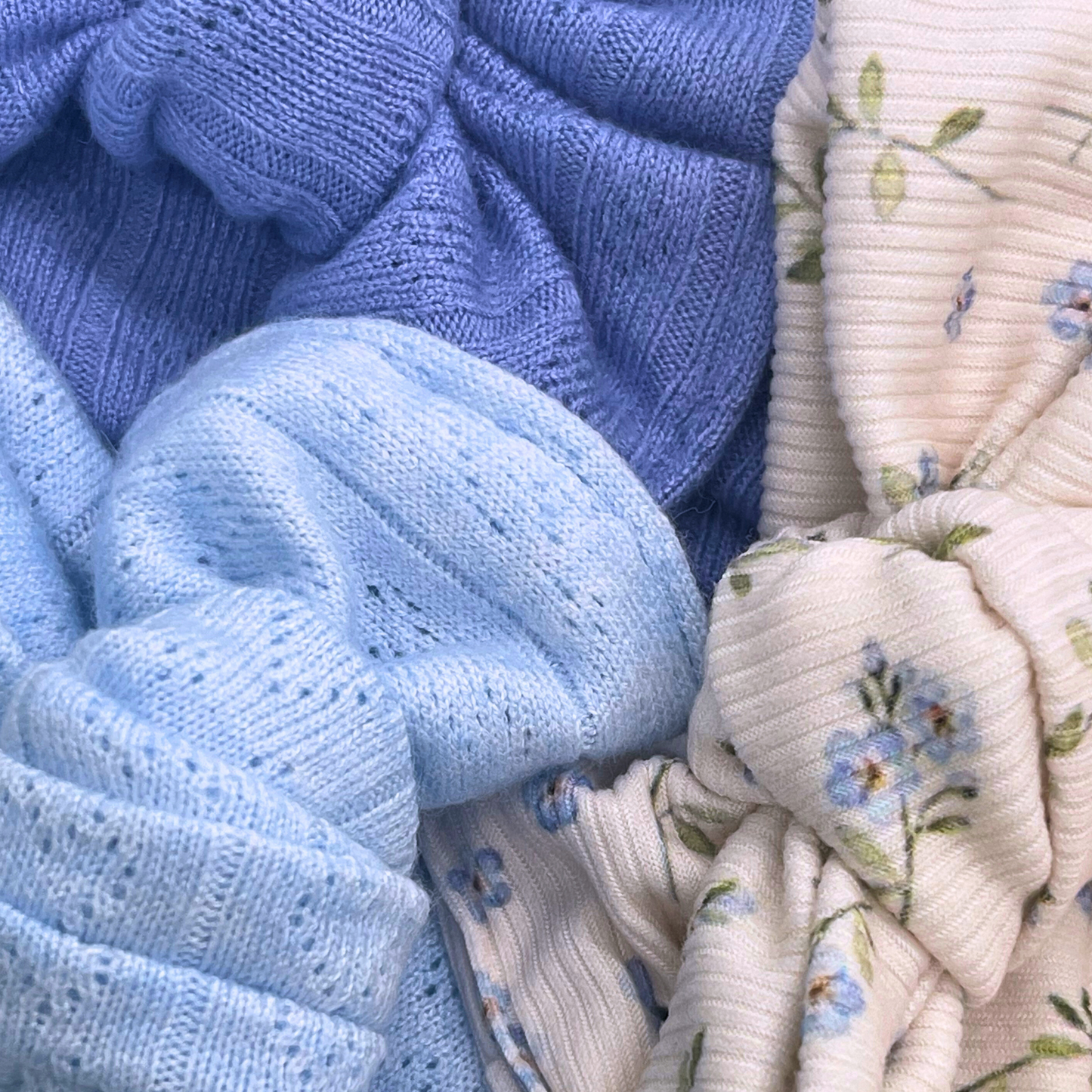 Cerulean Pointelle