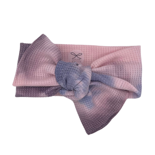 Cotton Candy Waffle Knit