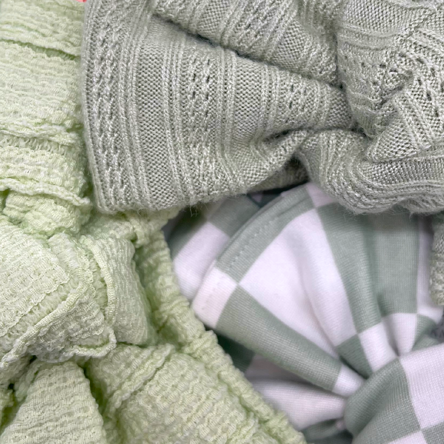 Mint Green Check