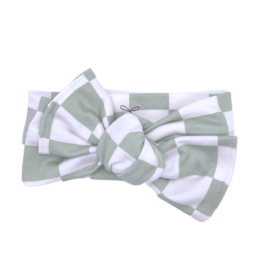Mint Green Check