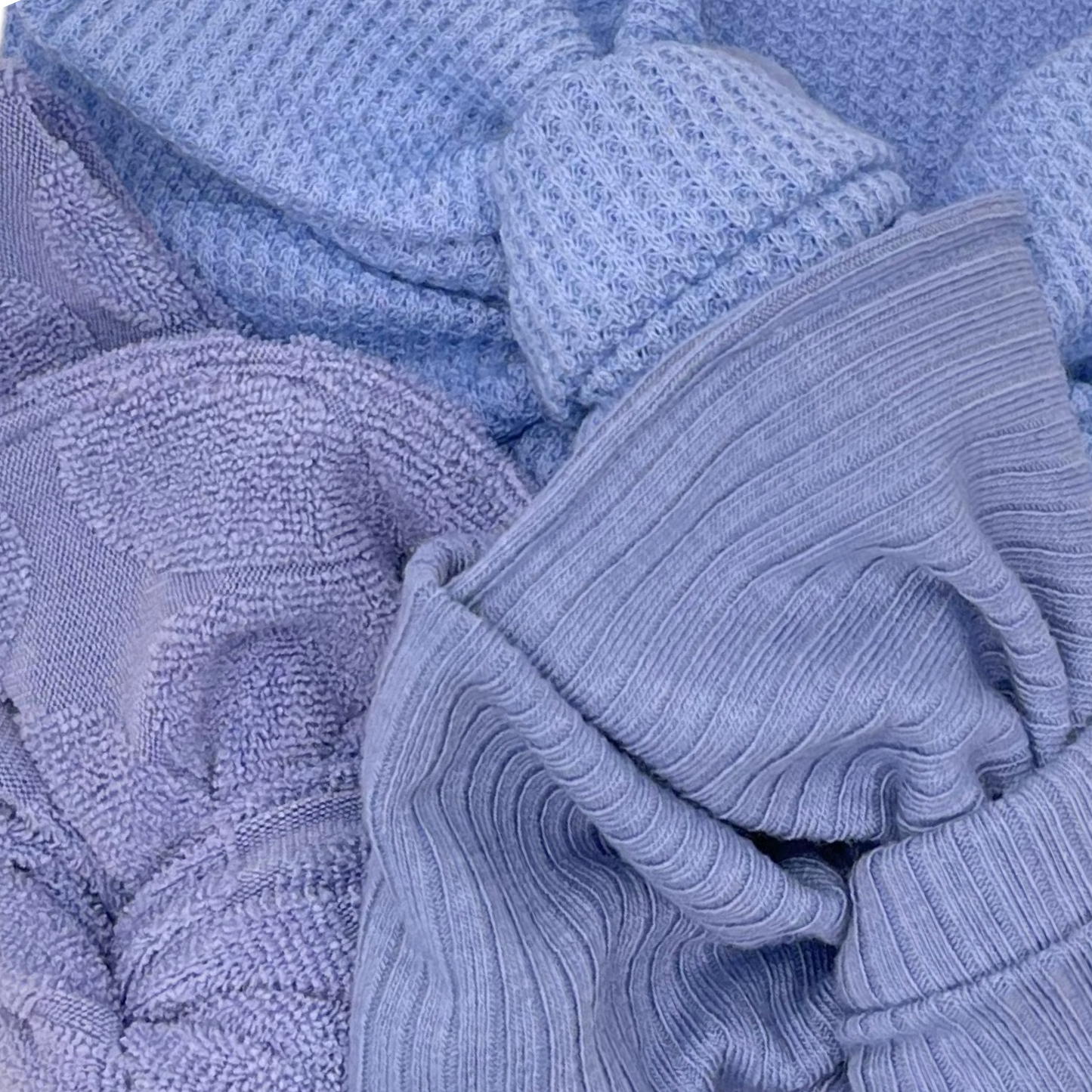 Carolina Blue Waffle Knit