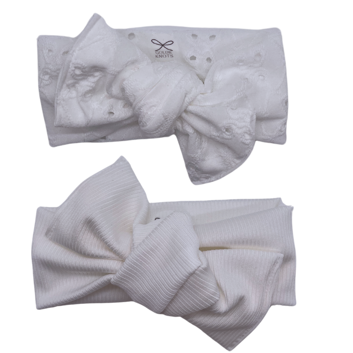 White Mini Ribbed Knit