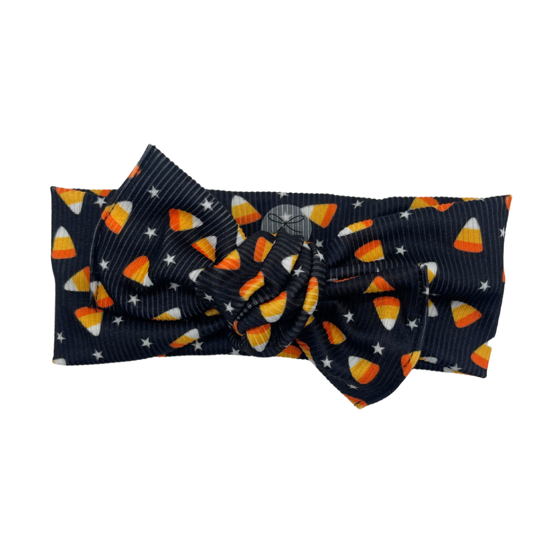 Candy Corn Ribbed Knit