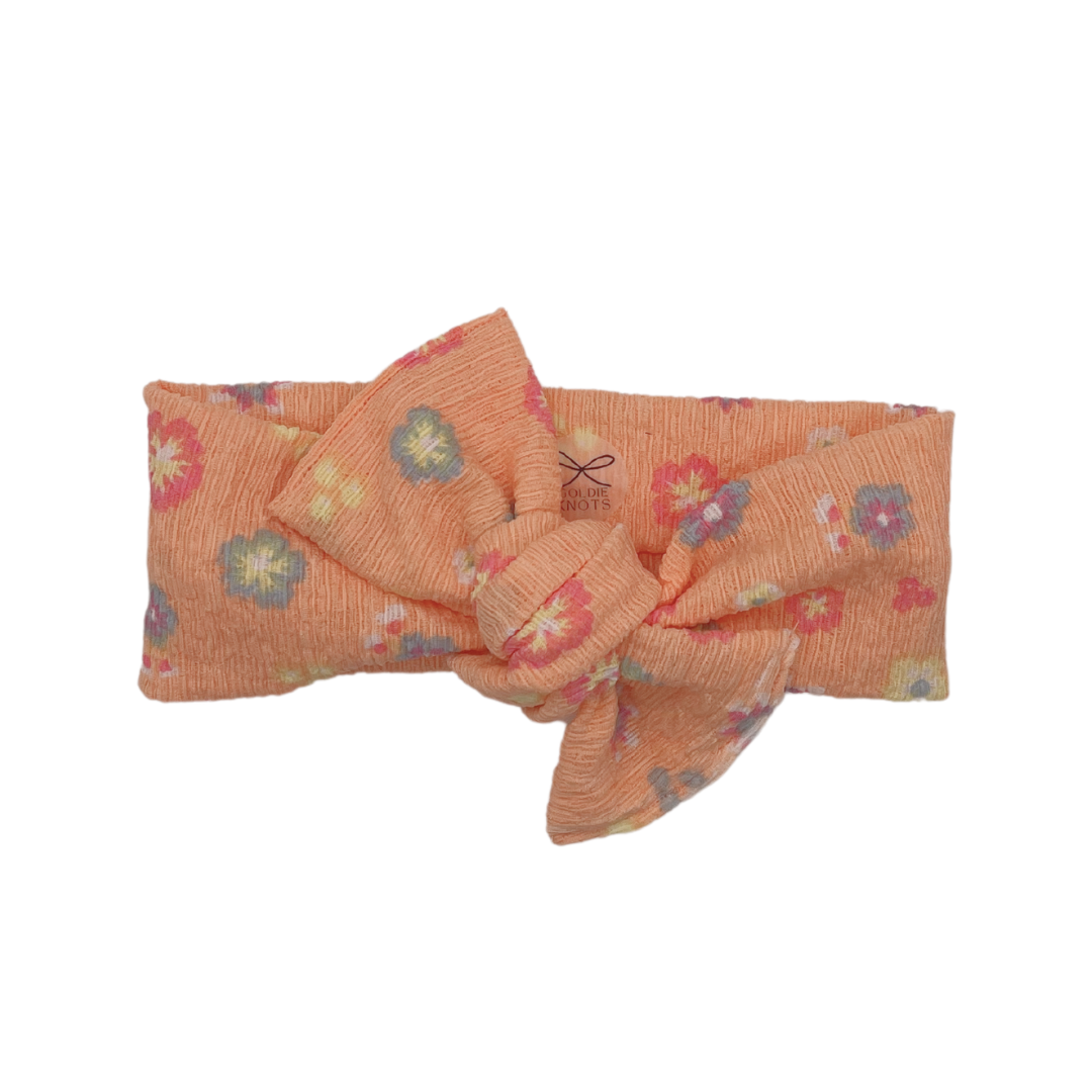 Floral Sorbet Crinkle Ribbed