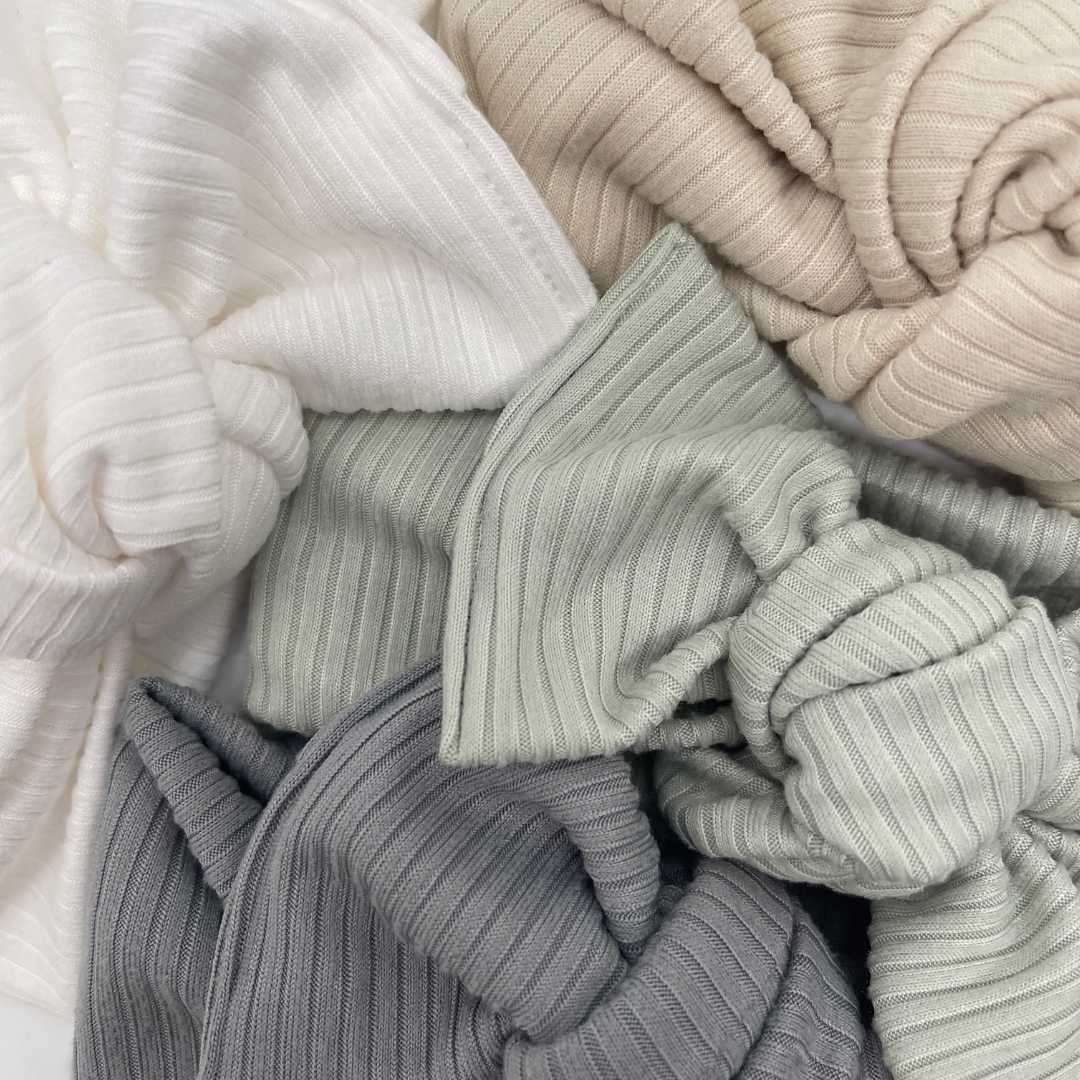 Smoke Ribbed Knit
